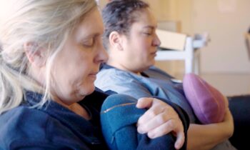 Care home has found a way to prevent stress for caregivers